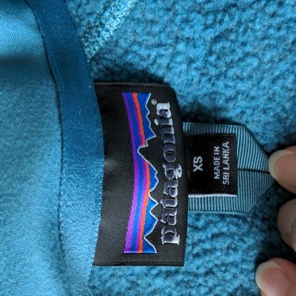 Patagonia "better sweater" 1/4 zip XS teal - Picture 3 of 6